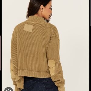 we the free people worn surplus cardigan olive xs
